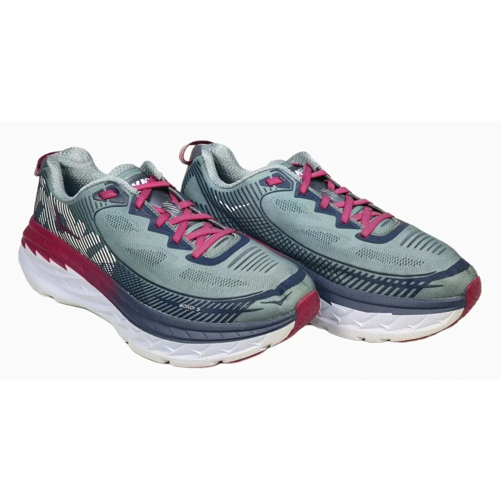 Hoka One One Women's Size 10.5 Running Shoes AVIG (Aquifer/Vintage Indigo)